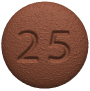 XCOPRI Epilepsy Medication 25 mg Tablet