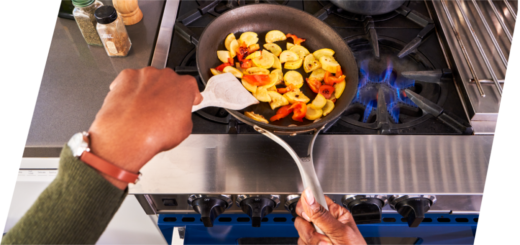 XCOPRI Epilepsy Patient Sauteing Fruit