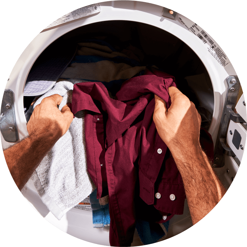 XCOPRI Epilepsy Patient Removing Clothes from Washer