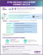 XCOPRI® (cenobamate tablets) CV Getting Started Guide